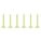 STANCHION MEDIUM DUTY GREEN 6 PACK
