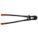 BOLT CUTTER, CENTRE CUT/HEAVY DUTY JAWS/RUBBER GRIP, 36 IN, HIGH CARBON MACHINED STEEL