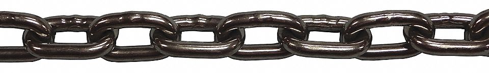 VANGUARD CHAIN, 316 SS LINK, 375 LB, TRADE SIZE 1/8 IN, 316
