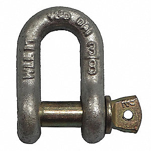 SHACKLE CHAIN GALV 7/8IN