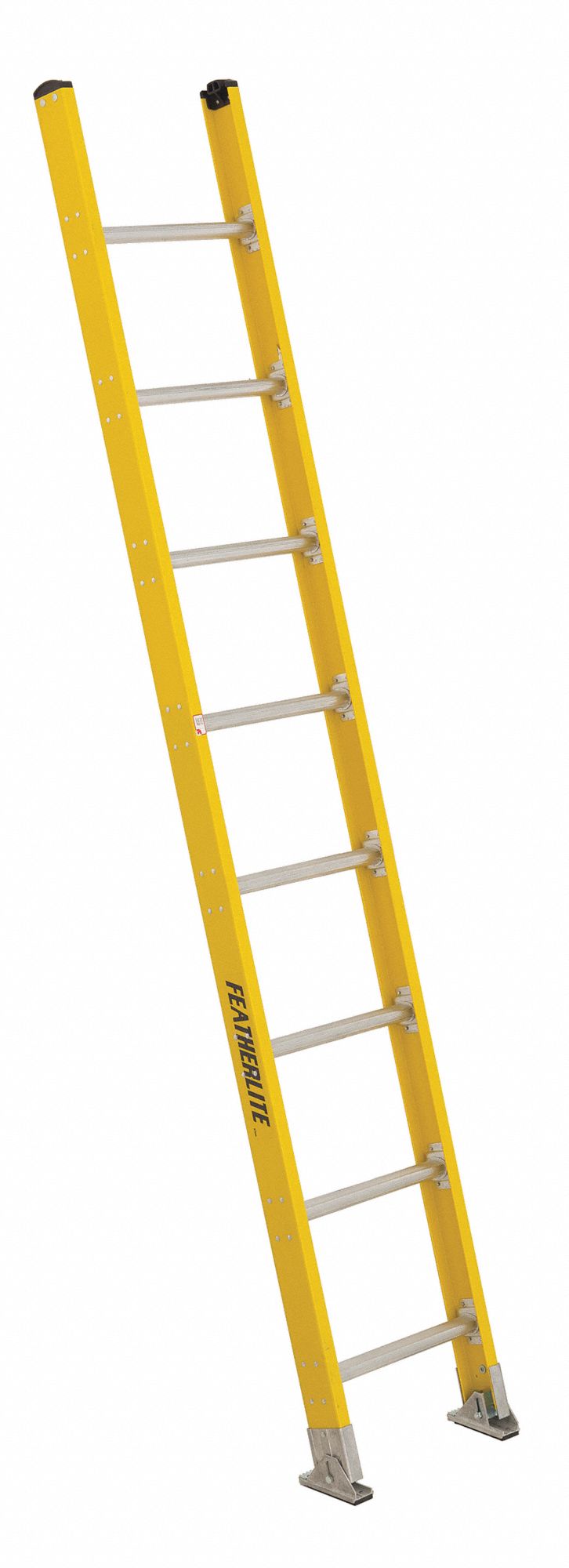 5600D SERIES STRAIGHT LADDER, YELLOW, 17 IN W X 8 FT H, TYPE IAA ANSI