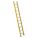 5600D SERIES STRAIGHT LADDER, YELLOW, 17 IN W X 10 FT H, TYPE IAA ANSI