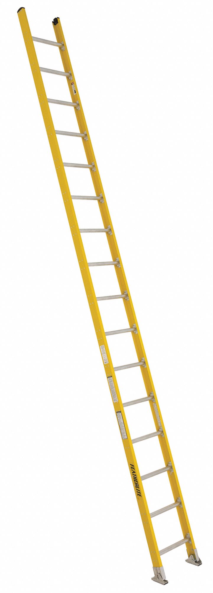 5600D SERIES STRAIGHT LADDER, YELLOW, 17 IN W X 16 FT H, TYPE IAA ANSI