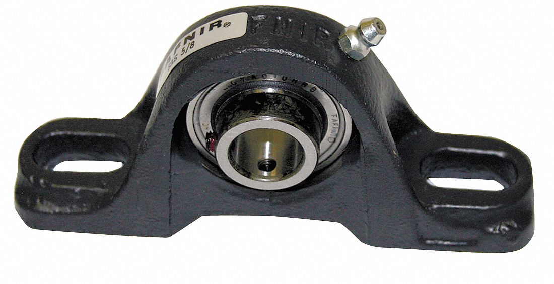 TIMKEN, 2 3/16 in Bore, Cast Iron, Pillow Block Bearing 46R499SAS 2