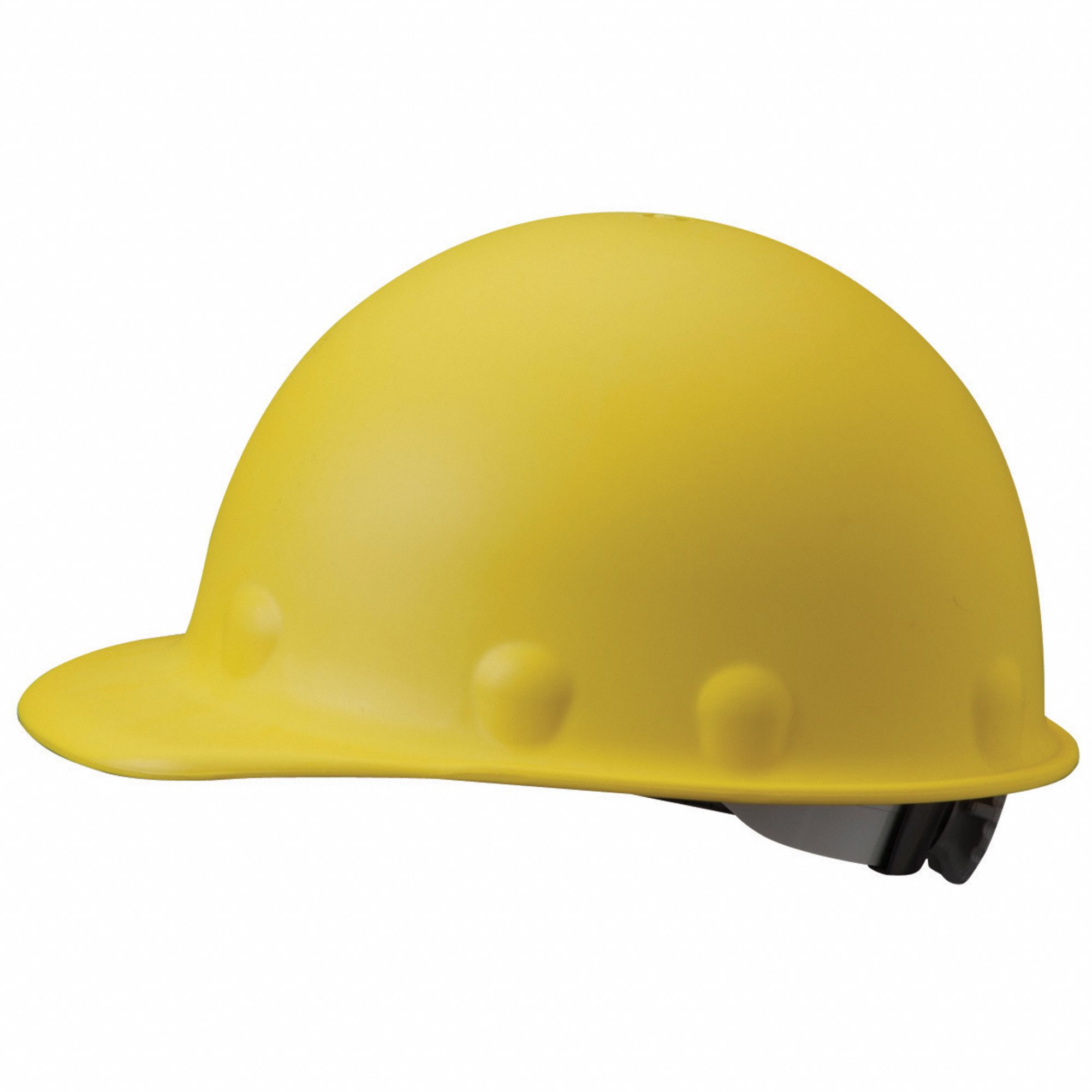 CASQUE DE SÉCURITÉ, CSA, TYPE 1, CLASSE C/G, FIBRE DE VERRE, SWINGSTRAP QUICK-LOK 8 PTS, REBORD, JAUNE