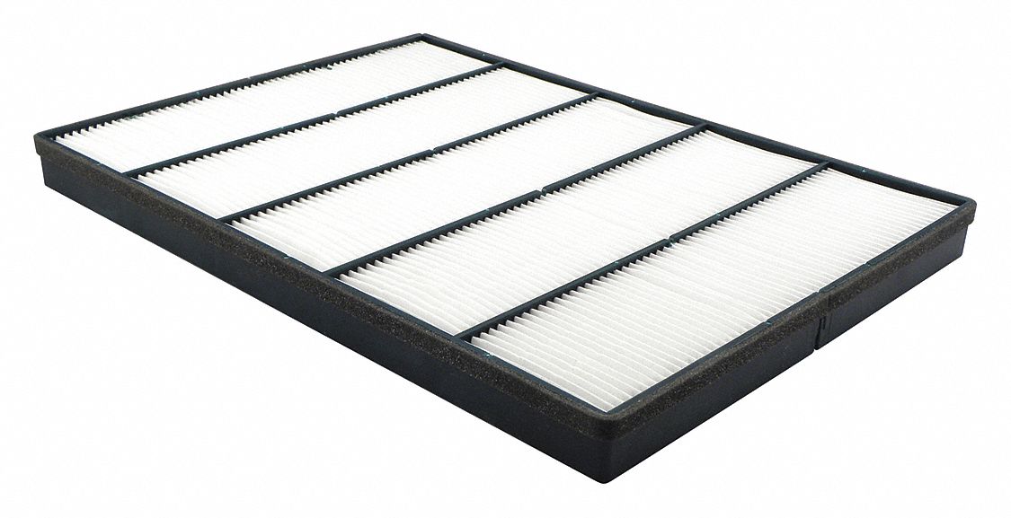 Automotive Air Filter: Panel, Cabin, Cabin Air Filter, Rectangular, Cellulose/Paper