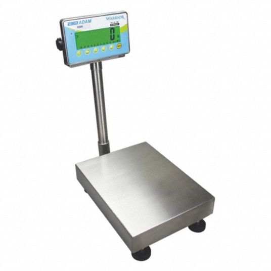 Adam Equipment Platform Bench Scale Lcd Scale Display Weighing Units