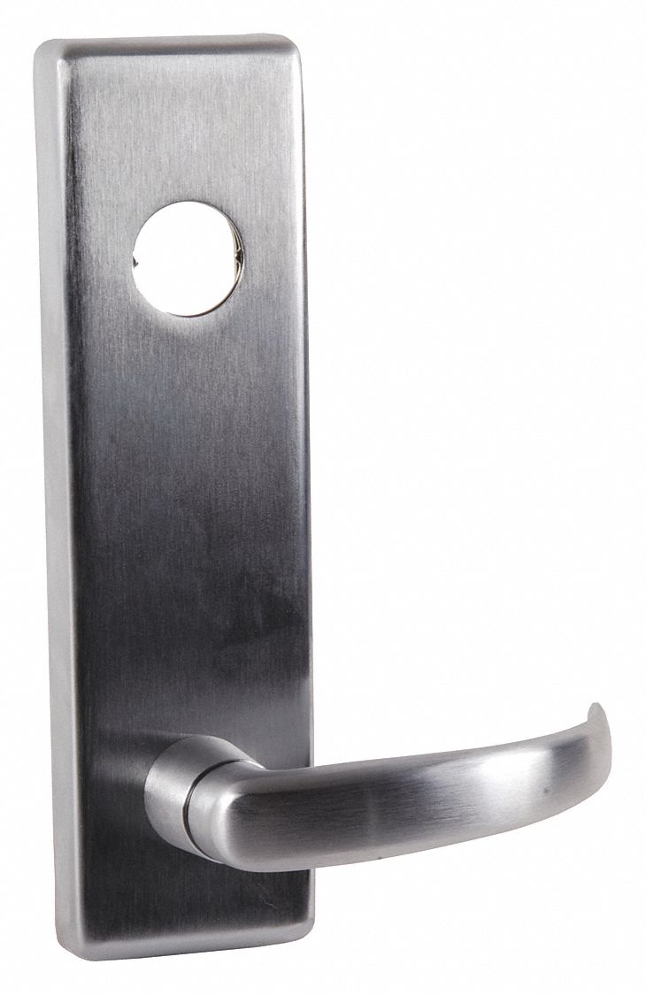 Mechanical Exit Device Trim: Stainless Steel