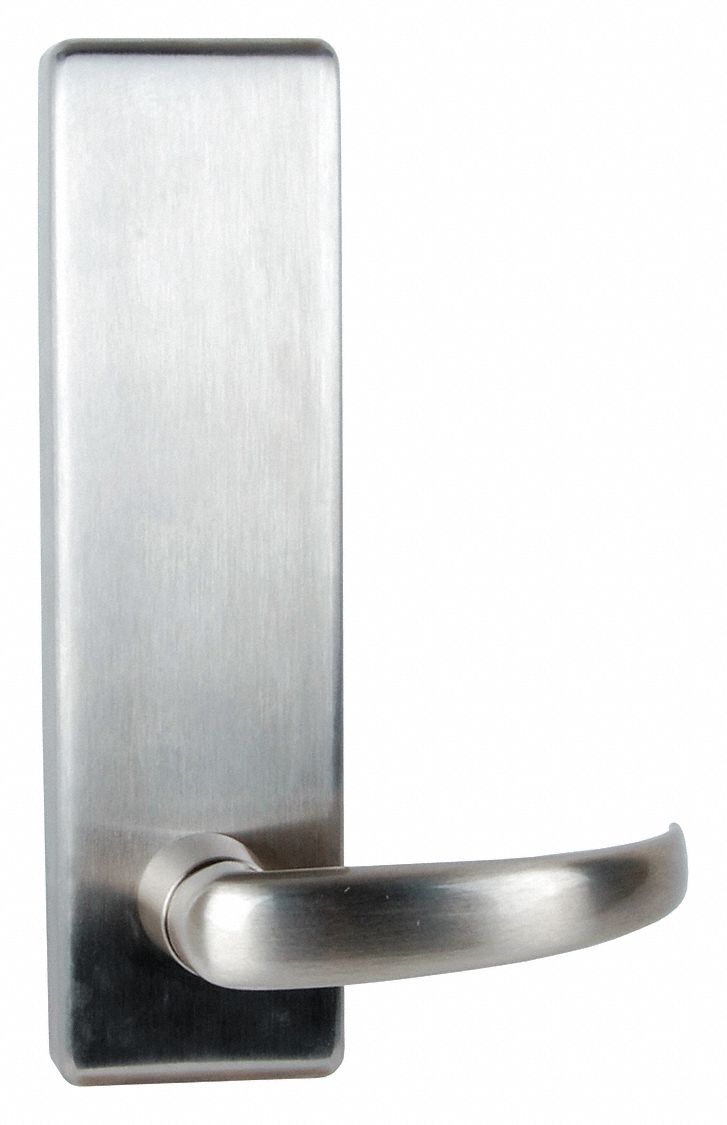 Mechanical Exit Device Trim: Stainless Steel
