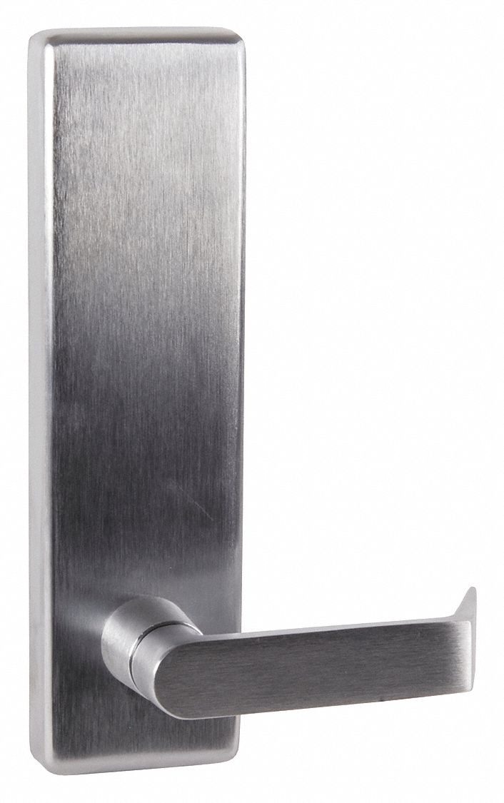 Mechanical Exit Device Trim: Stainless Steel