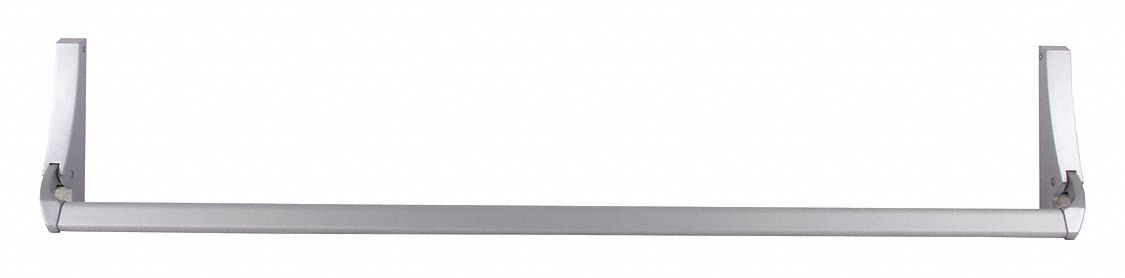 Exit Device: 44 in Max Door Wd, Aluminum