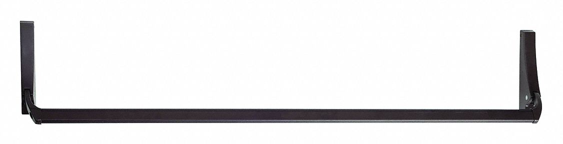 Exit Device: 44 in Max Door Wd, Bronze