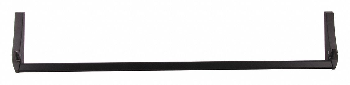 Concealed Vertical Rod: 44 in Max Door Wd, Bronze