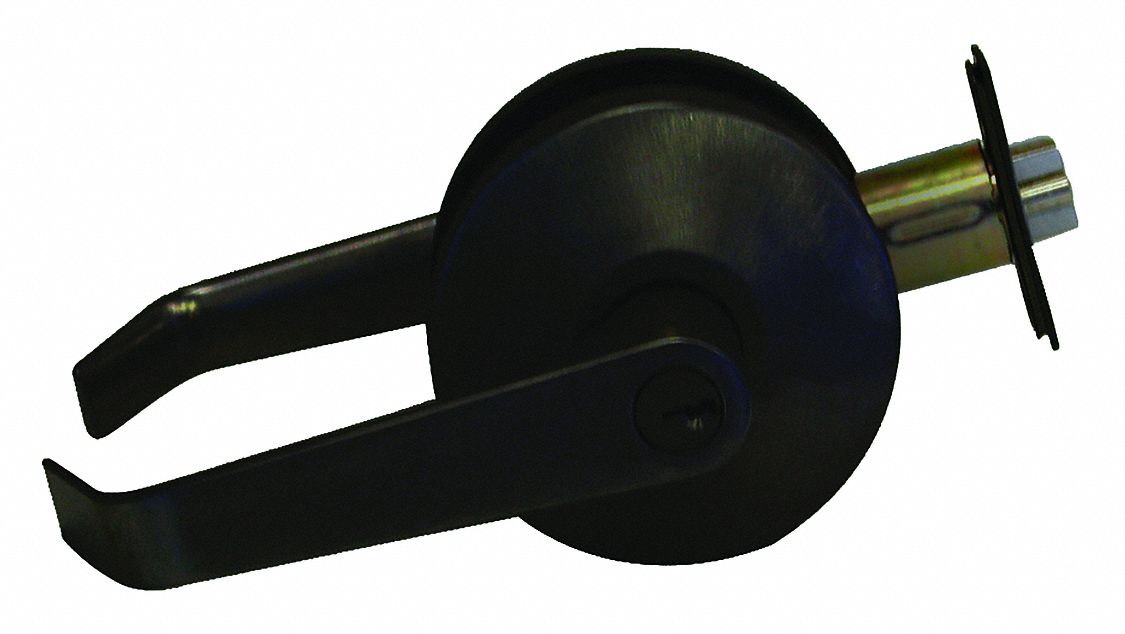 Door Lockset: Classroom Lever Locksets, Bronze, ADA Compliant
