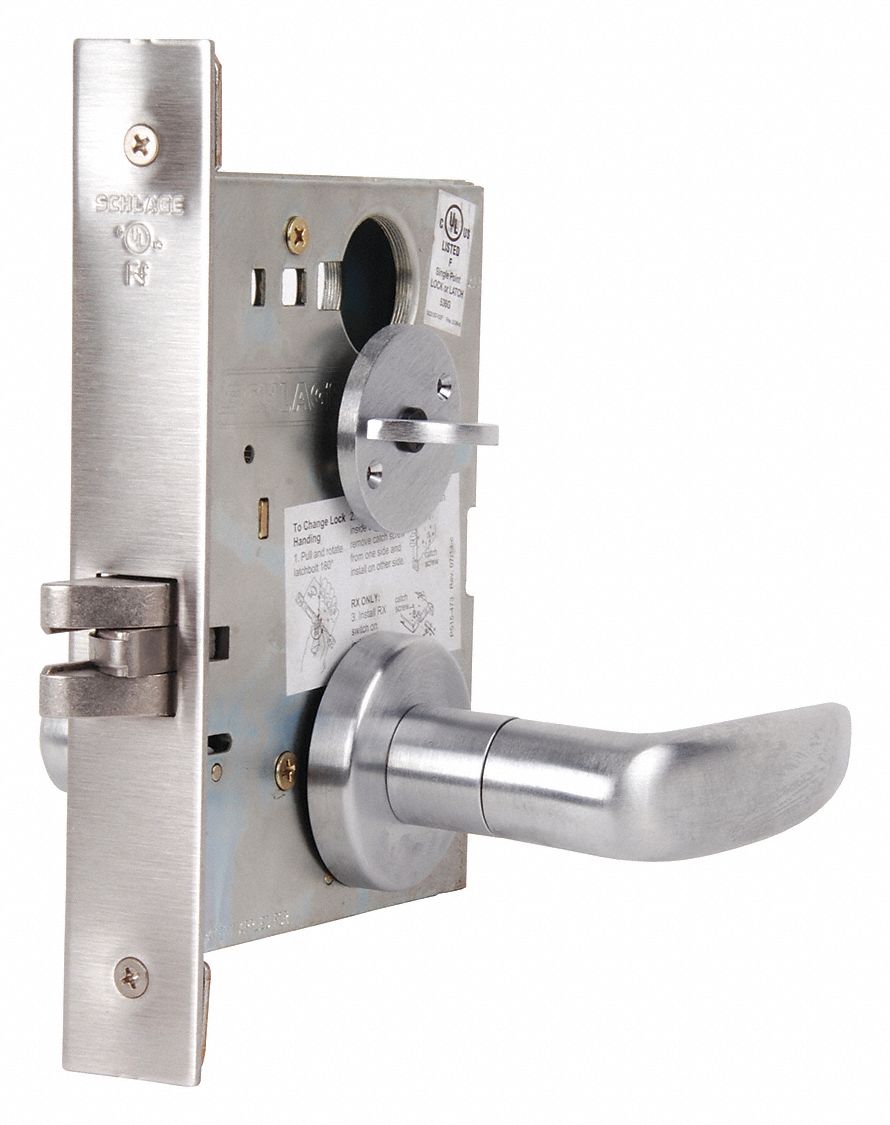Door Lockset: Privacy Lever Locksets, Chrome