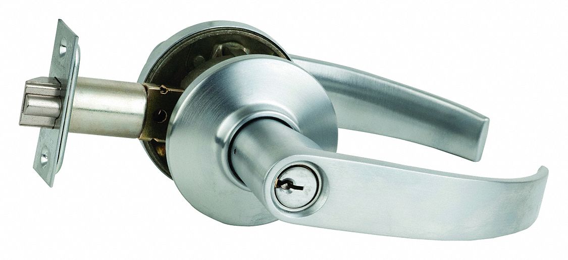SCHLAGE, Grade 2, S Neptune, Lever 46TP32S51PD NEP 626 10025 KD