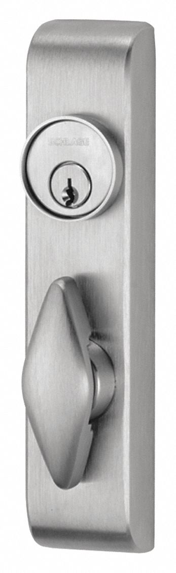 Mechanical Exit Device Trim: Chrome