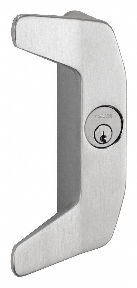 Mechanical Exit Device Trim: Chrome