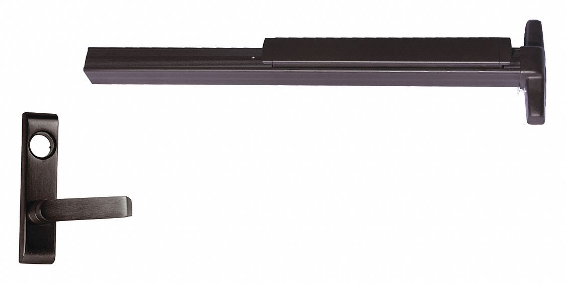 VON DUPRIN Concealed Vertical Rod, Exit Device, Dark Bronze, 33A, 36 in