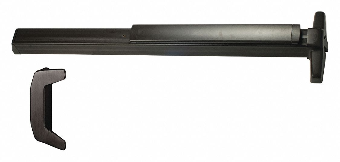 Exit Device: 3 ft Max Door Wd, Bronze