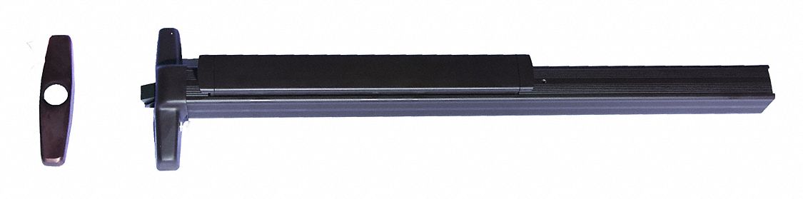 Exit Device: 3 ft Max Door Wd, Bronze