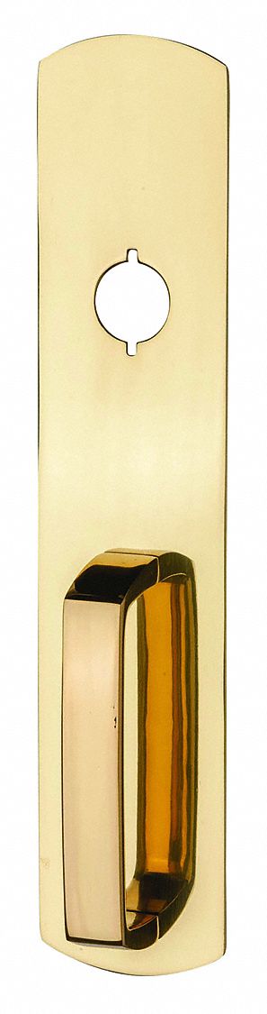 Mechanical Exit Device Trim: Brass