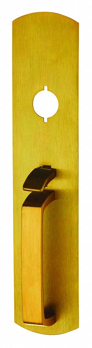 Mechanical Exit Device Trim: Brass