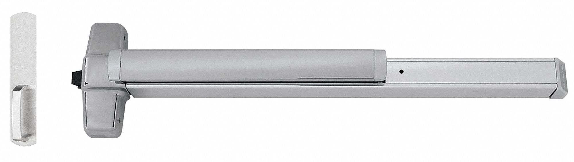 Exit Device: 3 ft Max Door Wd, Aluminum