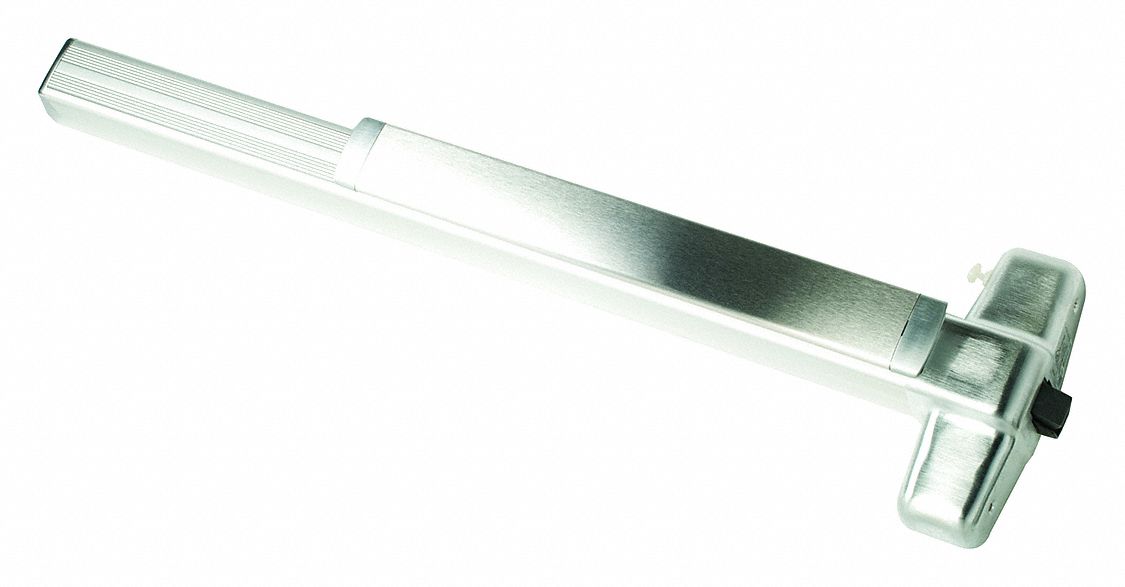 Exit Device: 3 ft Max Door Wd, Aluminum