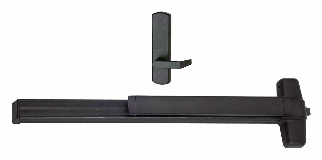 Exit Device: 3 ft Max Door Wd, Bronze