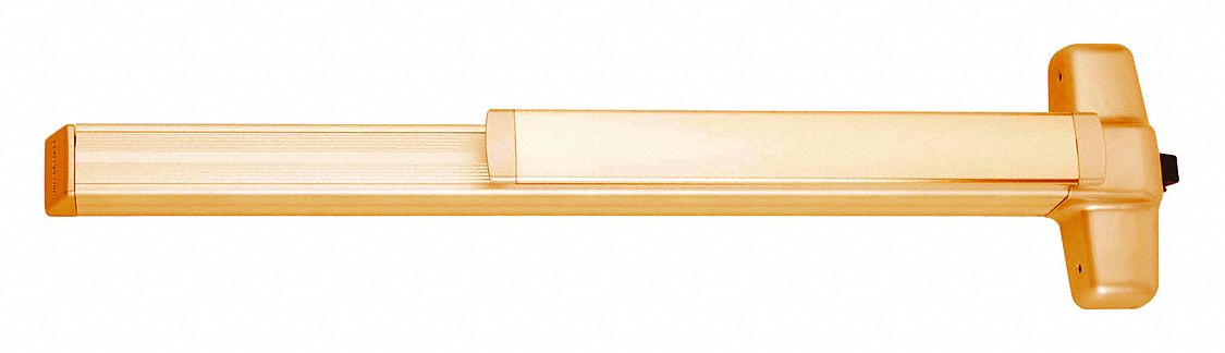 Exit Device: 4 ft Max Door Wd, Bronze