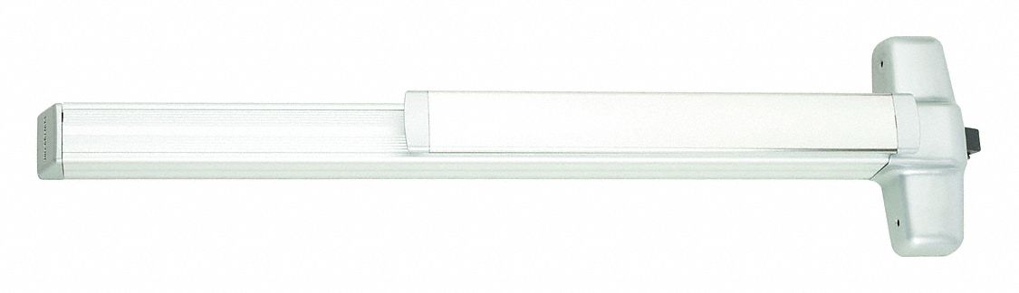 Exit Device: 3 ft Max Door Wd, Aluminum