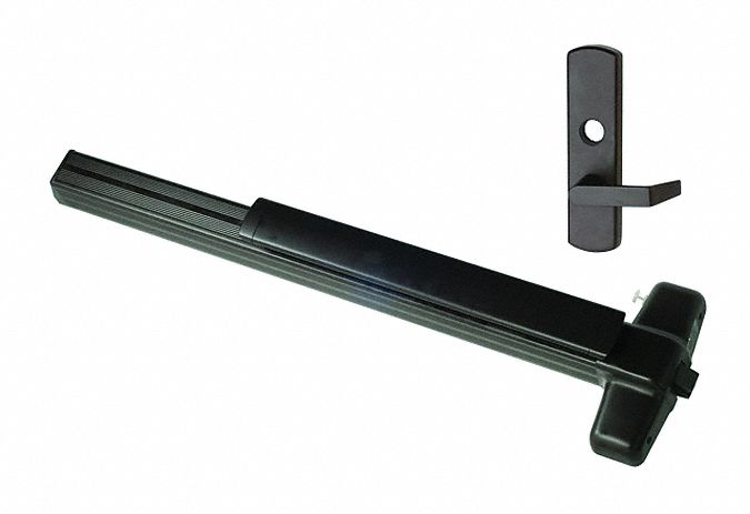 Exit Device: 3 ft Max Door Wd, Bronze