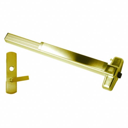 VON DUPRIN, 3 ft Max Door Wd, Brass, Exit Device - 46TW02|99L-06-F 3 ...