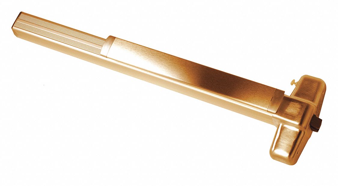 Exit Device: 4 ft Max Door Wd, Bronze