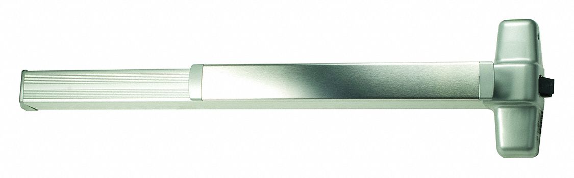 Exit Device: 3 ft Max Door Wd, Chrome