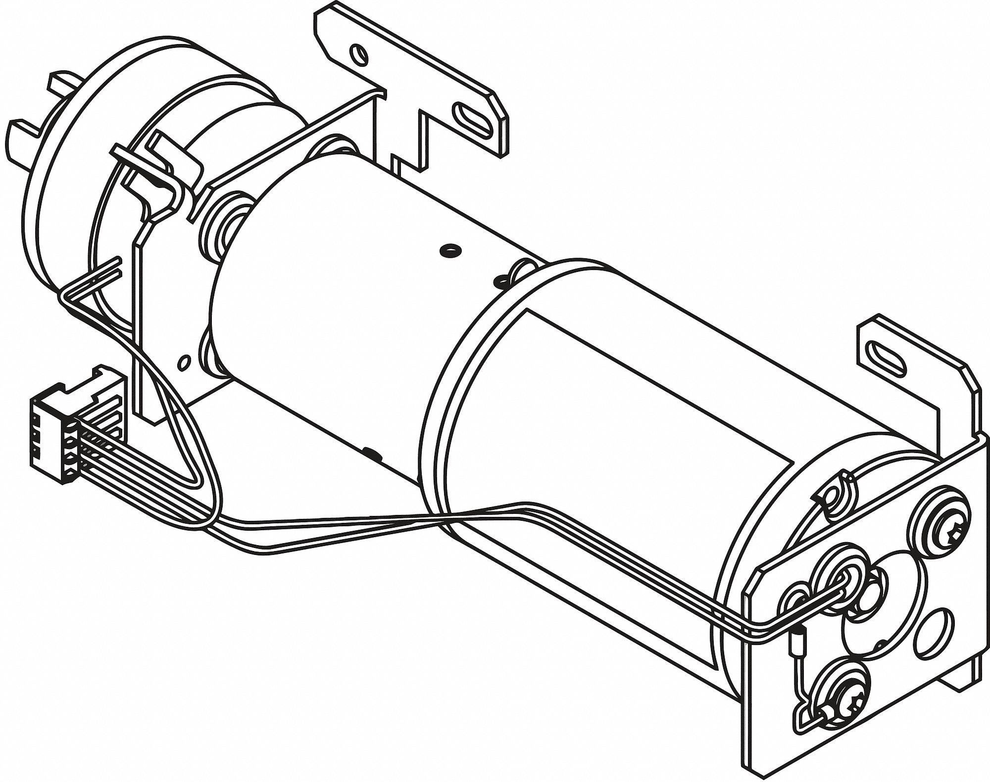 Motor Clutch Assembly: Aluminum