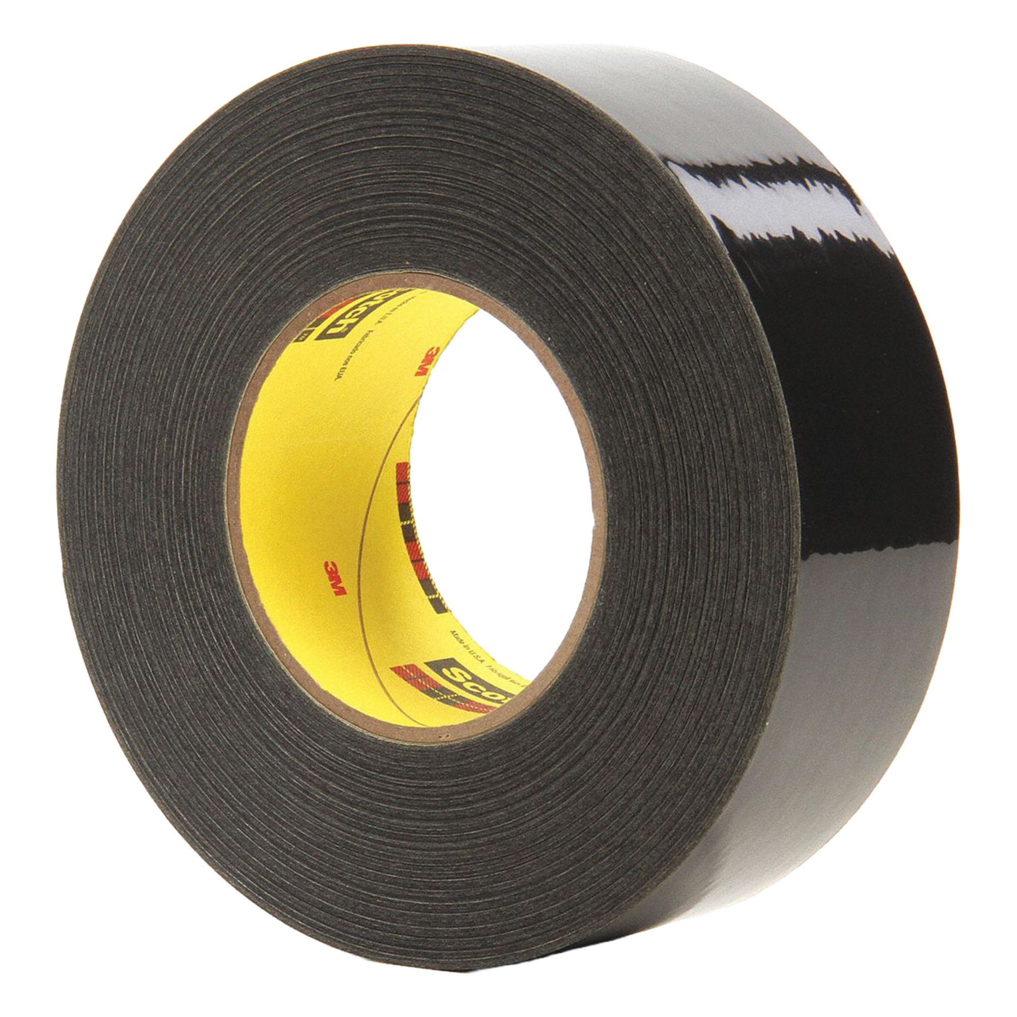 Painter's Tape: 2 in Wd, 60 yd Lg, 10.6 mil Thick, Black, 3 mo Clean Removal Time, Rubber, 24 PK