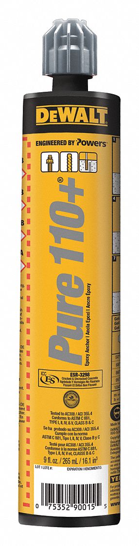 Epoxy Anchor: Mixing Nozzle, Adhesive Anchors, 3/8 to 1 1/4 in Compatible Anchor Size, Epoxy