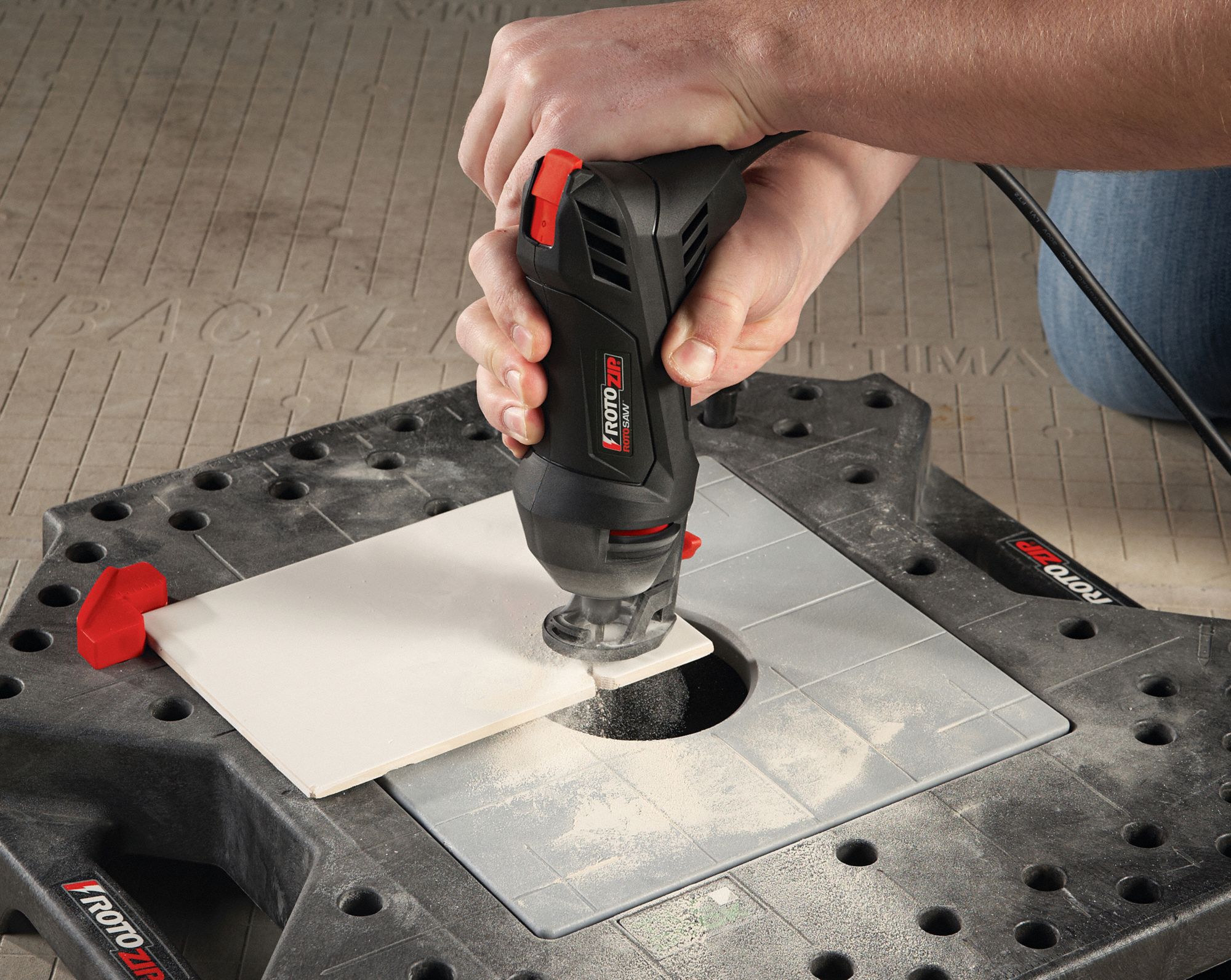 ROTOZIP Spiral Saw Kit, 30,000 RPM No Load RPM, 5.5 Amps 120V, Tool