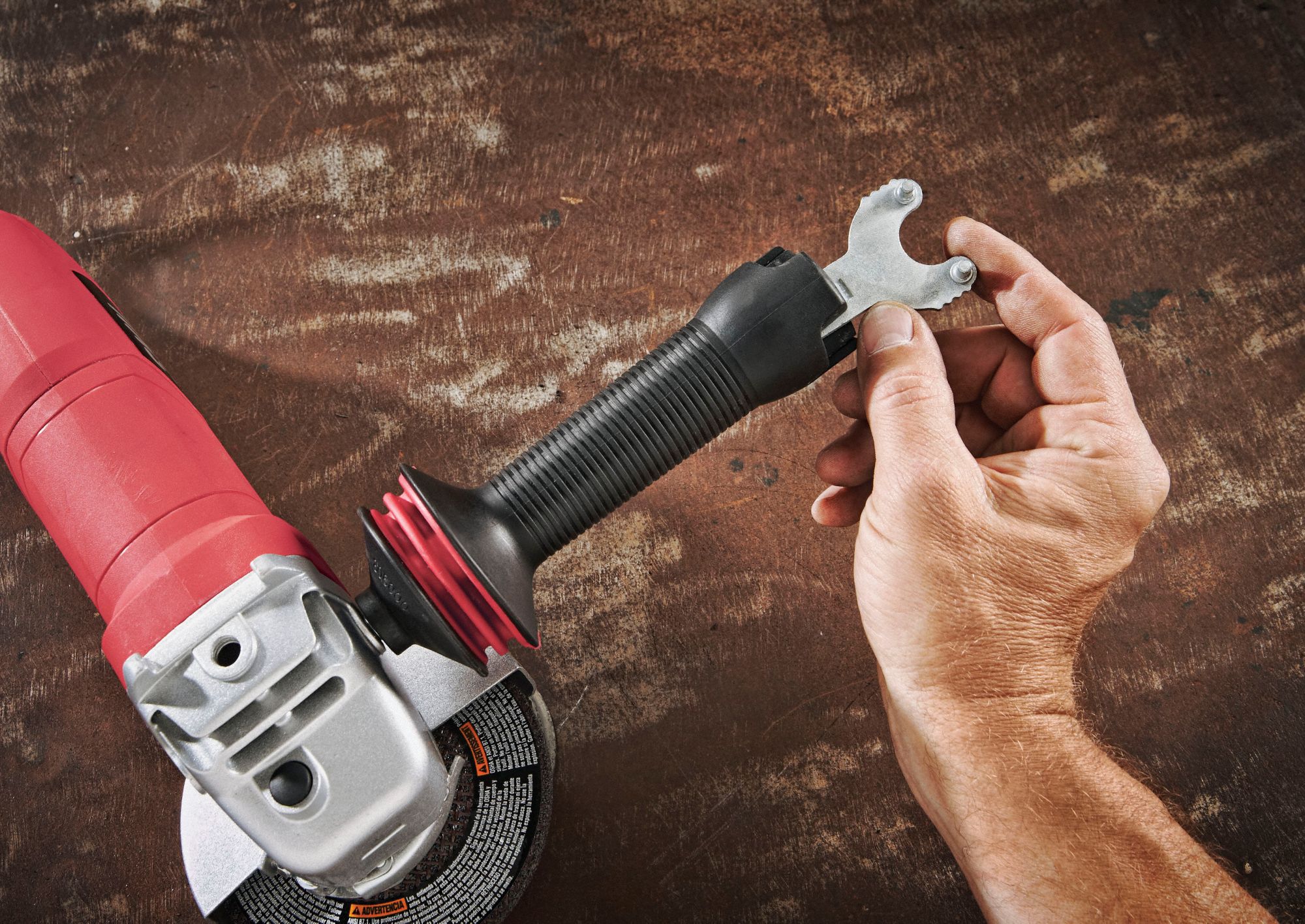 SKIL Angle Grinder, 4 1/2 in Wheel Dia., 8 Amps, 120V AC, 11,000 RPM No