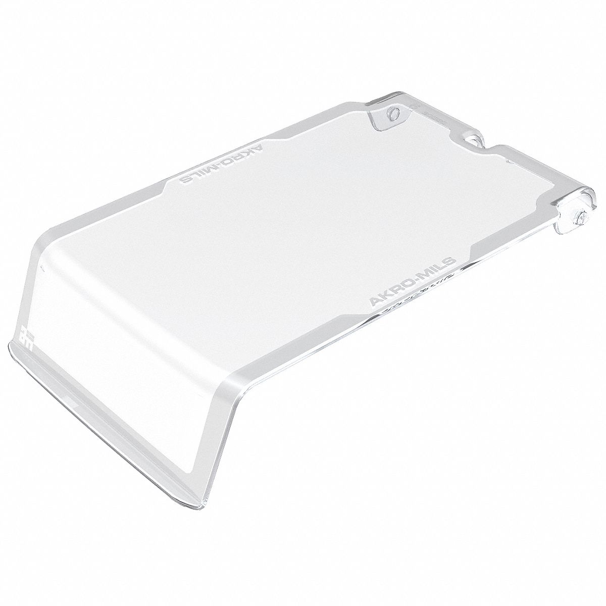 Bin Lid 3.875 in W Plastic Clear
