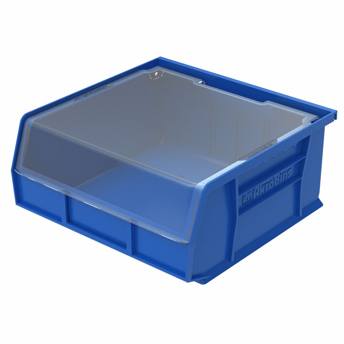 AKROMILS Bin Lid, Clear, Polystyrene, 10 1/2 in 46U43630236CRY