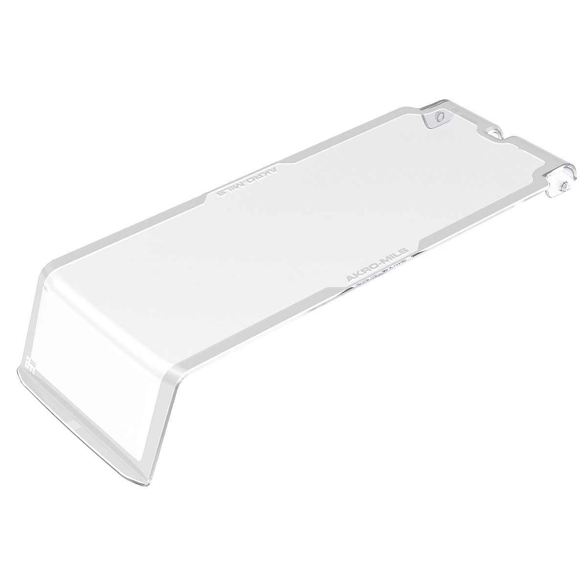 AKROMILS Bin Lid, Clear, Polystyrene, 10 7/16 in 46U43730225CRY