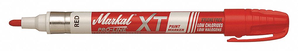 ROUGH SURFACE PAINT MARKER RED