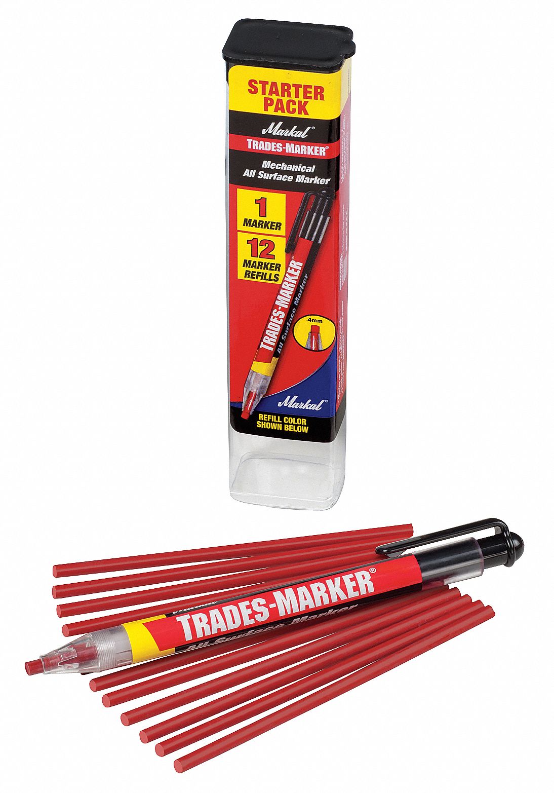 ALL SURFACE MARKER MECHANICAL RED