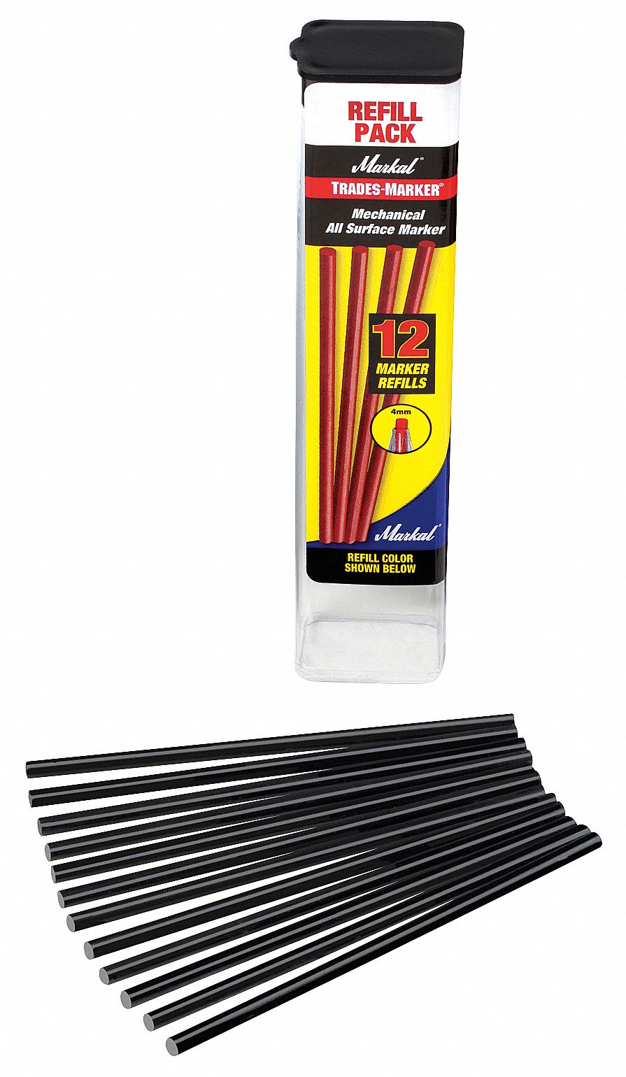 REFILL ALL SUR MARKER BLK 12PK