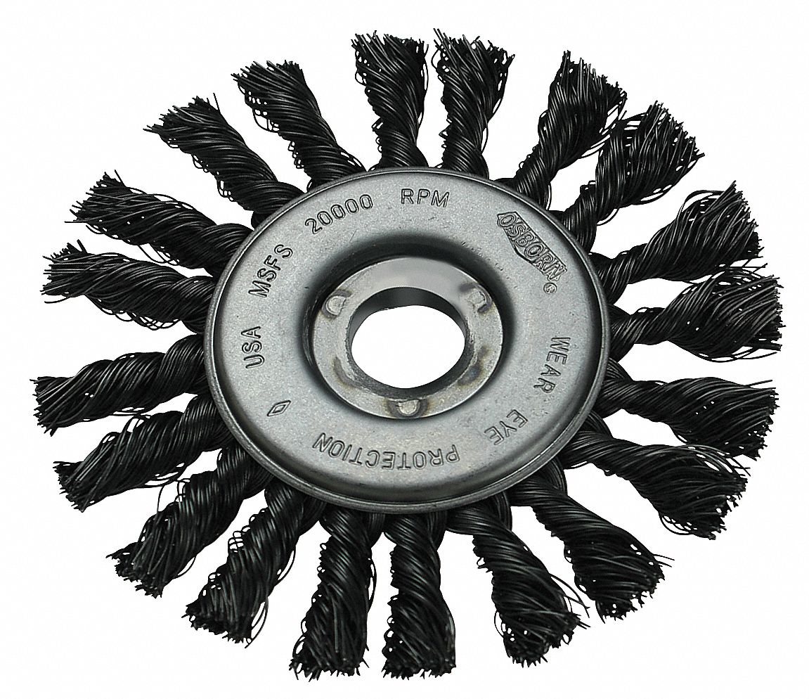 BRS CIRCULAIRE,FIL,NOUÉ,ARB 5/8 PO-11,4 PO DIA BRS/0.014 PO DIA FIL,AC