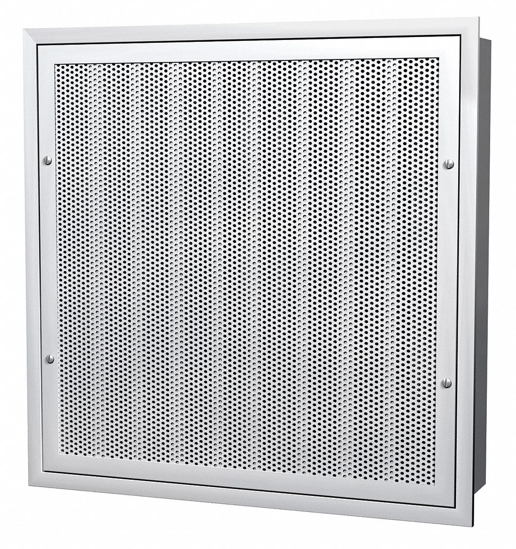 10 in Duct, Aluminum, Flush Mount Ceiling Diffuser 46V218AFRFDPGR000035 Grainger