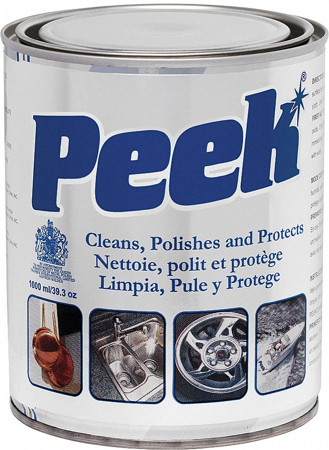 PEEK METAL/FIBREGLASS POLISH, MULTI-PURPOSE, 40 OZ, CAN